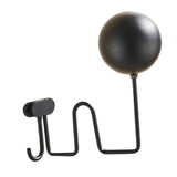 Maxbell Motorcycle Helmet Holder Wall Mount Wall Hanging Display 180 Degree Rotation with Single Ball