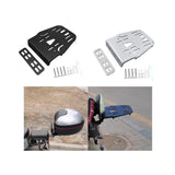 Maxbell Electric Bike Trunk Bracket Backrest Extension Modification Mounting Bracket Black