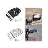 Maxbell Electric Bike Trunk Bracket Backrest Extension Modification Mounting Bracket Black