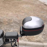 Maxbell Electric Bike Trunk Bracket Backrest Extension Modification Mounting Bracket Black