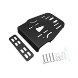 Maxbell Electric Bike Trunk Bracket Backrest Extension Modification Mounting Bracket Black