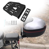 Maxbell Electric Bike Trunk Bracket Backrest Extension Modification Mounting Bracket Black