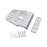 Maxbell Electric Bike Trunk Bracket Backrest Extension Modification Mounting Bracket White