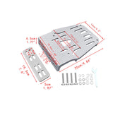 Maxbell Electric Bike Trunk Bracket Backrest Extension Modification Mounting Bracket White