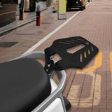 Maxbell Electric Bike Trunk Bracket Modification Mounting Base Plate Extension Shelf Black