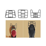 Maxbell Rear Racks Iron Luggage Carrier for Bicycle Delivery Food Bag Household Type A
