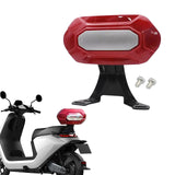 Maxbell Electric Bicycle Backrest Spare Parts Electric Bike Replaces Easy to Install Red