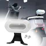 Maxbell Electric Bicycle Backrest Spare Parts Electric Bike Replaces Easy to Install White