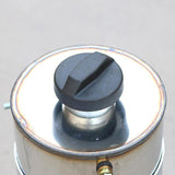 Maxbell Cylindrical Oil Tank 9.5L Oil Petrol Storage Can Metal Emergency Backup Tank