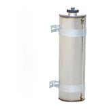 Maxbell Cylindrical Oil Tank 9.5L Oil Petrol Storage Can Metal Emergency Backup Tank