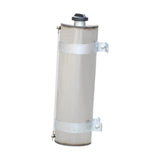 Maxbell Cylindrical Oil Tank 9.5L Oil Petrol Storage Can Metal Emergency Backup Tank
