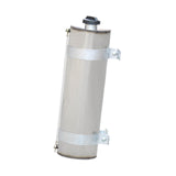 Maxbell Cylindrical Oil Tank 9.5L Oil Petrol Storage Can Metal Emergency Backup Tank