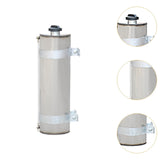 Maxbell Cylindrical Oil Tank 9.5L Oil Petrol Storage Can Metal Emergency Backup Tank