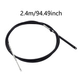 Maxbell Outboard Throttle Control Cable Easy to Install for Mercury Accessories 2.4m