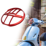 Maxbell Motorcycle Headlight Grill Cover for Vespa GTS Super Tech 300 Hpe 2023 Red