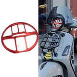 Maxbell Motorcycle Headlight Grill Cover for Vespa GTS Super Tech 300 Hpe 2023 Red