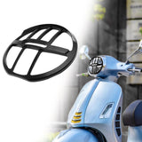 Maxbell Motorcycle Headlight Grill Cover for Vespa GTS Super Tech 300 Hpe 2023 Black