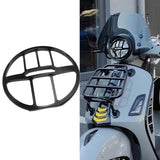 Maxbell Motorcycle Headlight Grill Cover for Vespa GTS Super Tech 300 Hpe 2023 Black