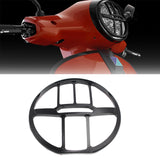 Maxbell Motorcycle Headlight Grill Cover for Vespa GTS Super Tech 300 Hpe 2023 Black