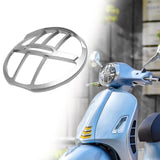 Maxbell Motorcycle Headlight Grill Cover for Vespa GTS Super Tech 300 Hpe 2023 Silver