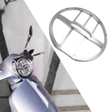 Maxbell Motorcycle Headlight Grill Cover for Vespa GTS Super Tech 300 Hpe 2023 Silver