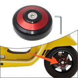 Maxbell Center Cap 47mm Easy to Use Hubcap Center Cap for Vespa GTS 250 Gtv 250 Red