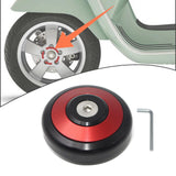 Maxbell Center Cap 47mm Easy to Use Hubcap Center Cap for Vespa GTS 250 Gtv 250 Red