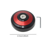 Maxbell Center Cap 47mm Easy to Use Hubcap Center Cap for Vespa GTS 250 Gtv 250 Red