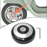 Maxbell Center Cap 47mm Easy to Use Hubcap Center Cap for Vespa GTS 250 Gtv 250 Silver