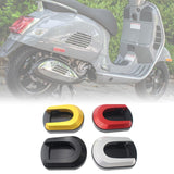 Maxbell Motorcycle Kickstand Extension Pad Anti Slip for Vespa GTS300 2008-2022 Red