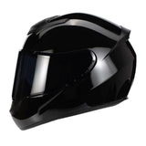 Maxbell Motorcycle Helmet Riding Women Men Breathable Traveling Full Face with Visor L