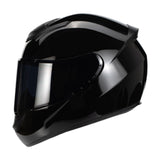 Maxbell Motorcycle Helmet Riding Women Men Breathable Traveling Full Face with Visor L