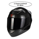 Maxbell Full Face Motorcycle Helmet Party Gift Riding Touring Travel Protective Gear M