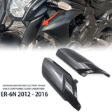 Maxbell Motorcycle Fork Cover Black Direct Replace for Kawasaki er-6N 2012-2016