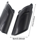 Maxbell Motorcycle Fork Cover Black Direct Replace for Kawasaki er-6N 2012-2016