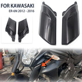 Maxbell Motorcycle Fork Cover Black Direct Replace for Kawasaki er-6N 2012-2016