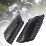 Maxbell Motorcycle Fork Cover Black Direct Replace for Kawasaki er-6N 2012-2016