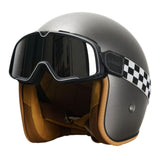 Maxbell Adult Motorcycle 3/4 Open Face Helmet for ATV Moped Scooter Motocross Helmet M