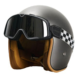 Maxbell Adult Motorcycle 3/4 Open Face Helmet for ATV Moped Scooter Motocross Helmet M