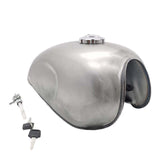 Maxbell Generic Retro Motorcycle Fuel Gas Tank Easy to Install Iron 9L Replace Parts