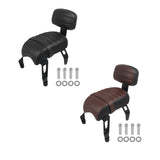 Maxbell Motorcycle Rear Passenger Seat Easily Install Accessories Motorbike Seat Pad Brown