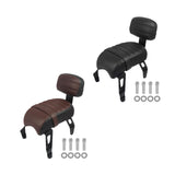 Maxbell Motorcycle Rear Passenger Seat Easily Install Accessories Motorbike Seat Pad Brown