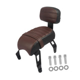 Maxbell Motorcycle Rear Passenger Seat Easily Install Accessories Motorbike Seat Pad Brown
