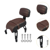 Maxbell Motorcycle Rear Passenger Seat Easily Install Accessories Motorbike Seat Pad Brown