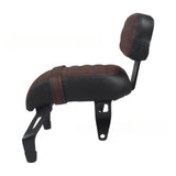 Maxbell Motorcycle Rear Passenger Seat Easily Install Accessories Motorbike Seat Pad Brown