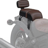 Maxbell Motorcycle Rear Passenger Seat Easily Install Accessories Motorbike Seat Pad Brown