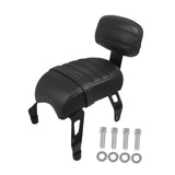 Maxbell Motorcycle Rear Passenger Seat Easily Install Accessories Motorbike Seat Pad Black