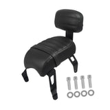 Maxbell Motorcycle Rear Passenger Seat Easily Install Accessories Motorbike Seat Pad Black