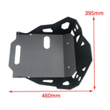 Maxbell Motorcycle Skid Bash Plate Sturdy Engine Guard Cover for Suzuki V-strom Black
