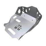 Maxbell Motorcycle Skid Bash Plate Sturdy Engine Guard Cover for Suzuki V-strom Silver